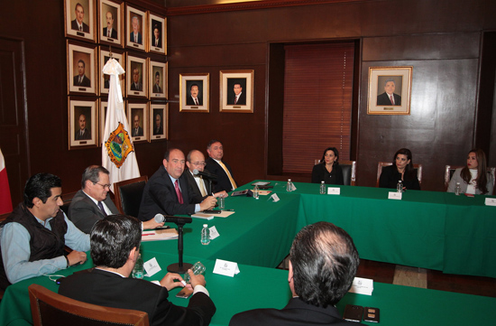 Preside Rubén Moreira reunión del Consejo de Vinculación Hacendaria 