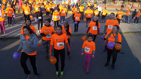 Un éxito carrera Corramos Contra la Violencia 