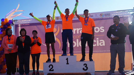 Un éxito carrera Corramos Contra la Violencia 