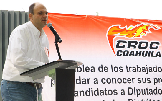 EL PRI Y SUS CANDIDATOS SON ALIADOS DE LOS TRABAJADORES.- DAVID AGUILLÓN ROSALES