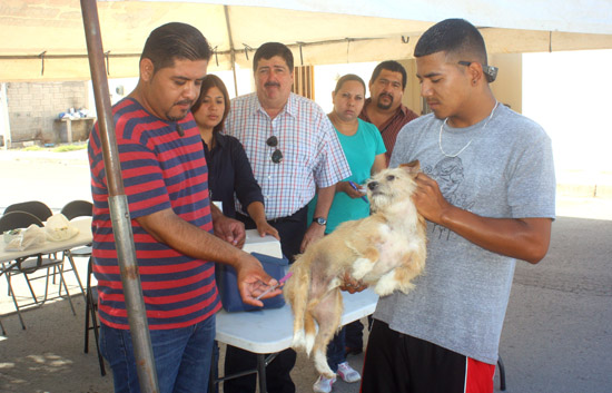 Continúa dirección de salud municipal con éxito la campaña: “Cuida tu Mascota” 