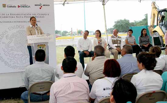 MAS INFRAESTRUCTURA CON REHABILITACIÓN DE CARRETERA NAVA-PIEDRAS NEGRAS