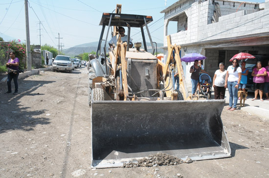 Inicia obra en la Colonia Buenos Aires 