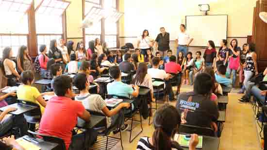 Cursos de inducción en UA de C a los alumnos de preparatorias de Unidad Saltillo 