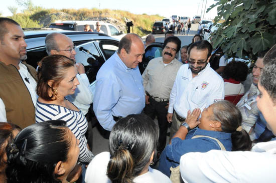 Entrega Rubén Moreira más y mejor infraestructura para Coahuila 