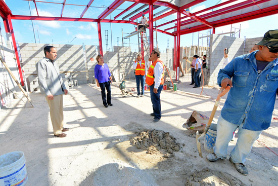 AVANZA CONSTRUCCIÓN DE INFRAESTRUCTURA SOCIAL 