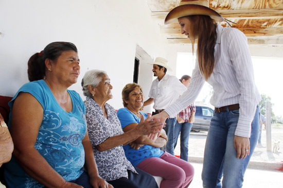 Benefician a más adultos mayores del campo en Ramos Arizpe 