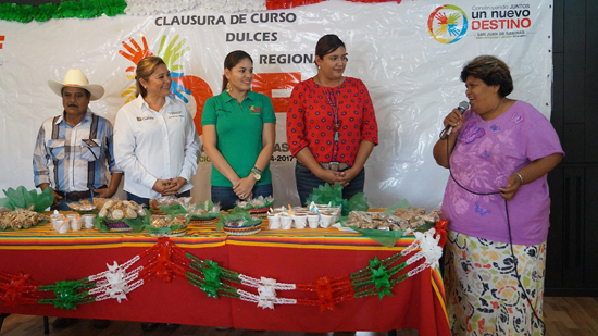 Clausura DIF Rosita curso de Dulces Regionales 