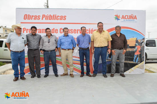 Inicia Lenin Pérez obra de pavimentación en colonia “Teotihuacán” 