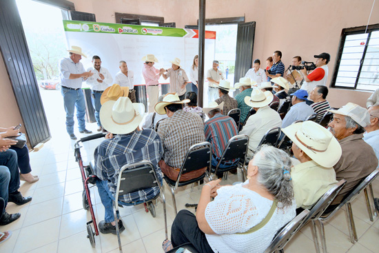 PRESIDENTE MUNICIPAL INVITA A EJIDATARIOS A APROVECHAR PROGRAMA DE AVENA FORRAJERA 