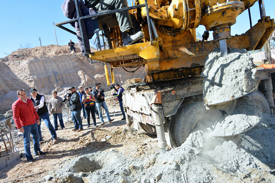 AVANCES EN DRENAJE PLUVIAL DEL BORDO SUR 