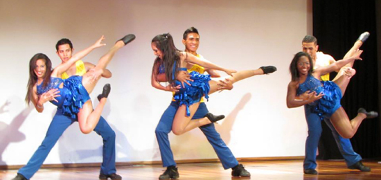   Habilitan el gimnasio de halterofilia como coordinación de danza 