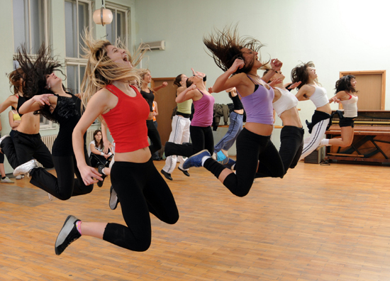   Habilitan el gimnasio de halterofilia como coordinación de danza 