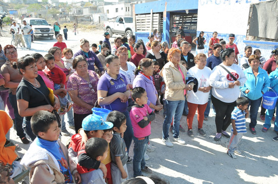 Logran habitantes de La Esperanza una visita del Alcalde a su colonia 