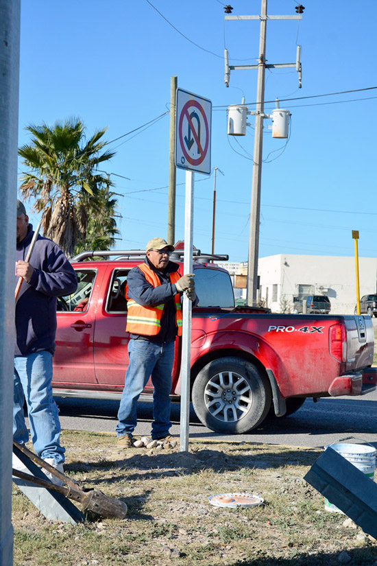 MUNICIPIO INSTALARÁ SEÑALAMIENTOS VIALES EN ARTERIAS DE LA CIUDAD 