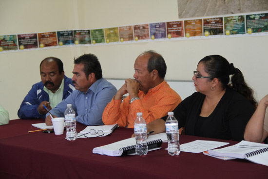 Reunión mensual del Consejo Técnico de la delegación Conafe Coahuila 