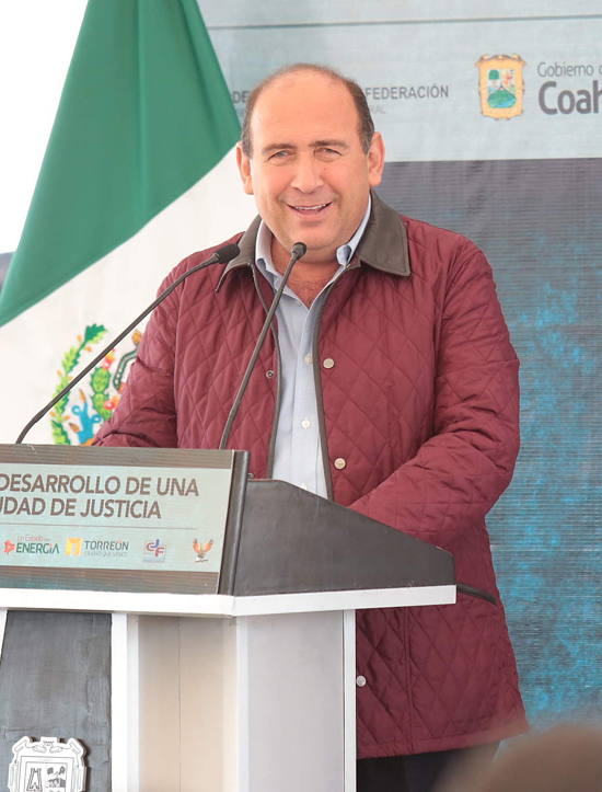 Inicia gobernador construcción de la Ciudad de Justicia; invertirán mil millones 