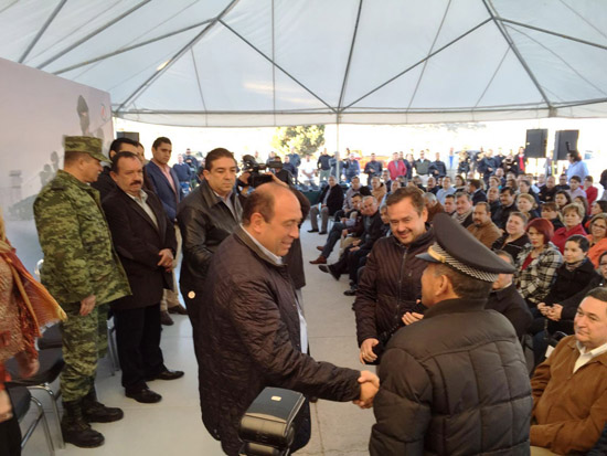 Recibe Monclova armamento y equipo táctico del Gobierno del Estado 