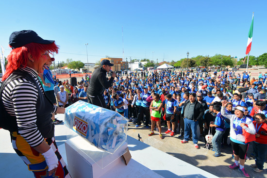 GRAN PARTICIPACIÓN EN CARRERA DEL AGUA 5 Y 10 KILÓMETROS PIEDRAS NEGRAS 