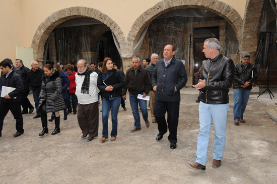 Supervisa gobernador obras de educación y cultural 