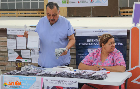 Con brigada de atención conmemoran en Acuña el Día Mundial de la Salud 