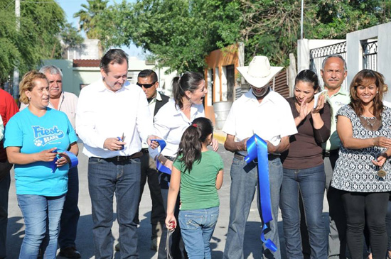 Entregan pavimentación en la Colonia Solidaridad con una inversión mayor a los 260 mil pesos 