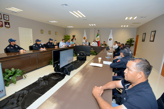 FUERZAS DE LOS TRES NIVELES DE GOBIERNO TRABAJAN POR LA SEGURIDAD DE PIEDRAS NEGRAS 