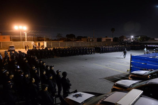 Reconoce Isidro trabajo policial para un Saltillo más seguro 