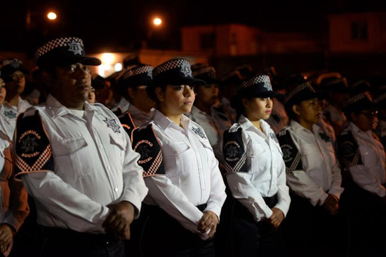 Reconoce Isidro trabajo policial para un Saltillo más seguro 