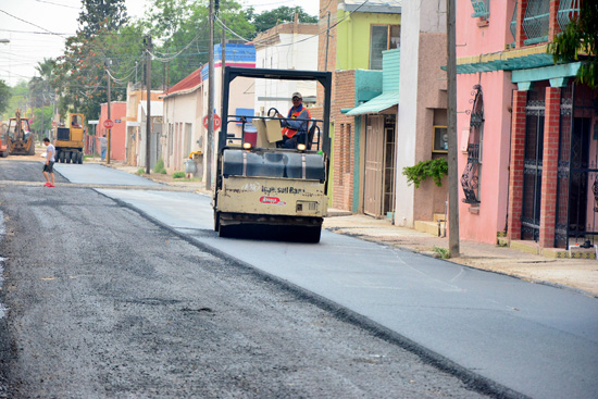 CONCLUYEN OBRAS SANITARIAS Y DE PAVIMENTACIÓN EN EL CENTRO 