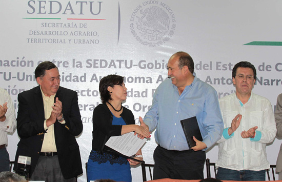 Signan importantes convenios SEDATU-Coahuila 