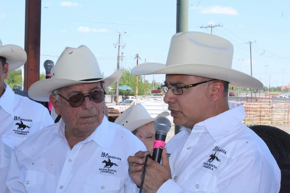 Dedican cabalgata de Nueva Rosita a Don Isabel Elizondo Peña 