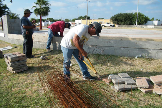 Construyen Plazoleta de la Mesa Redonda Panamericana 