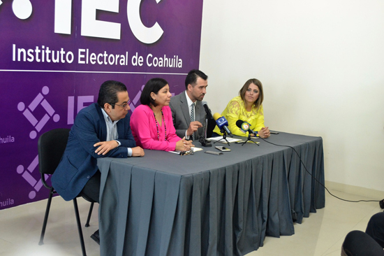 Presenta IEC programa Candidato Transparente 