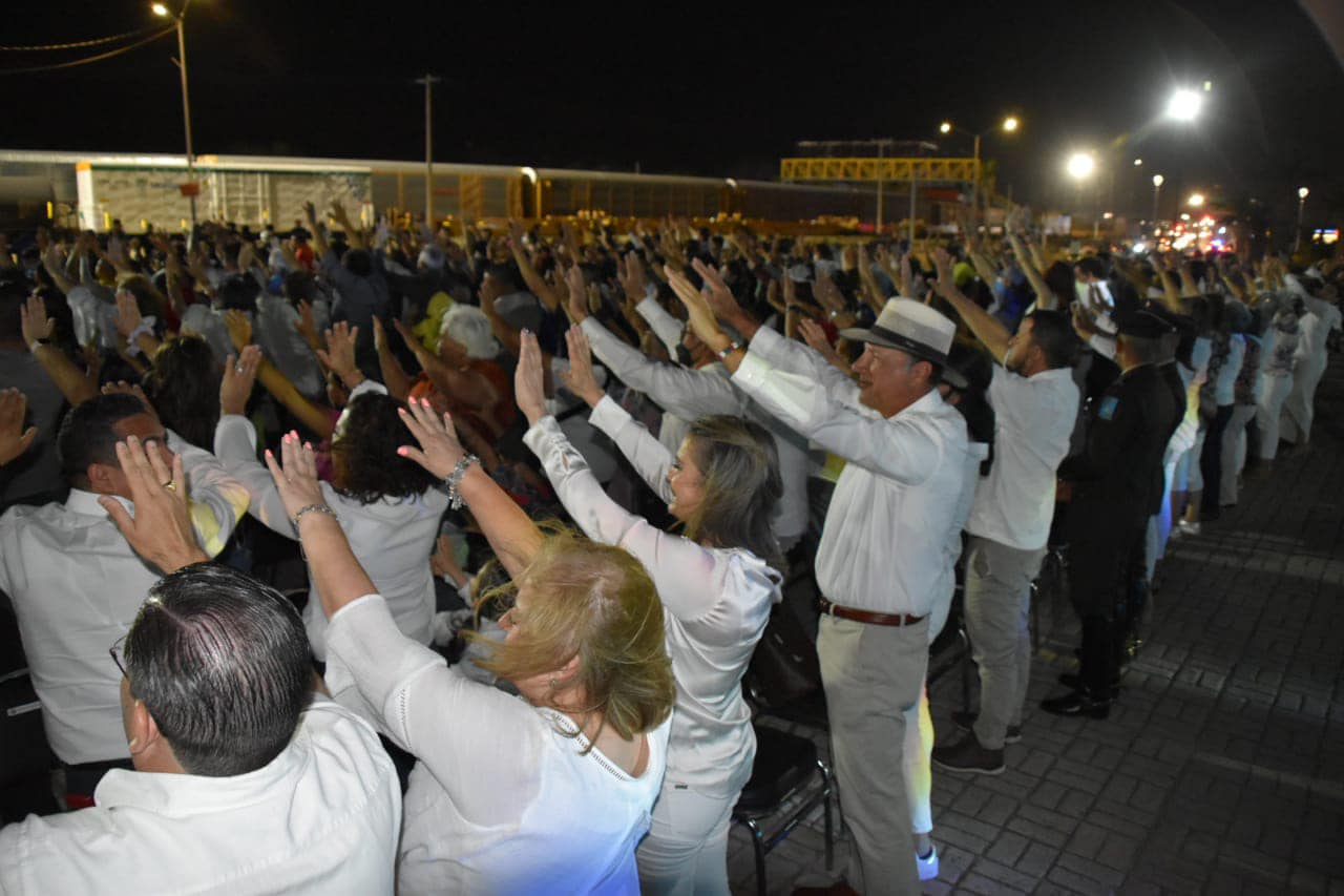 Realizan ritual de bienvenida a la primavera