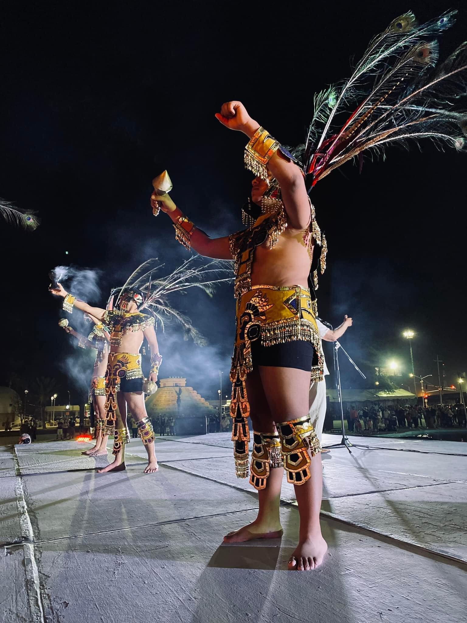 Realizan ritual de bienvenida a la primavera