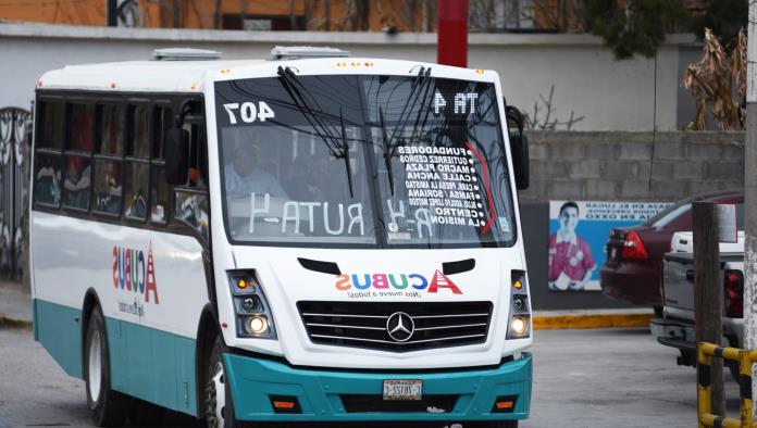 ANTE SUSPENSIÓN DEL SERVICIO ACUBUS ANALIZA MUNICIPIO LA MEJOR OPCIÓN DE TRANSPORTE PÚBLICO PARA GARANTIZAR LA MOVILIDAD