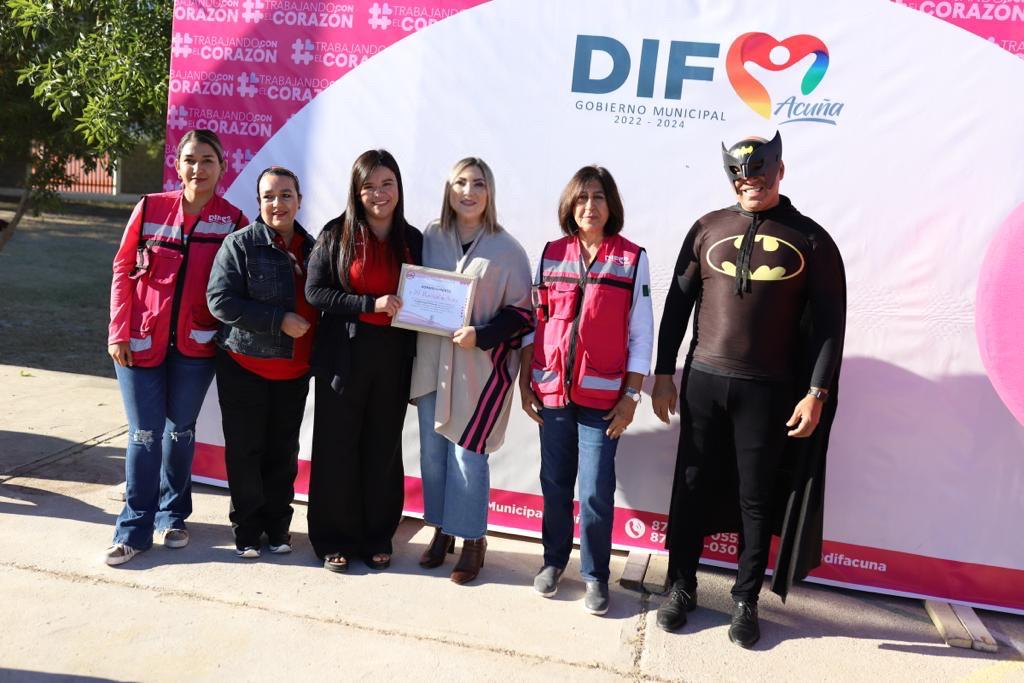 APRENDER DE FORMA DIVERTIDA LOGRÓ LA BRIGADA SUPERDIFERENTE QUE LLEVÓ EL DIF A ALUMNOS DEL JARDÍN DE NIÑOS REPÚBLICA DEL FRACCIONAMIENTO SANTA ROSA