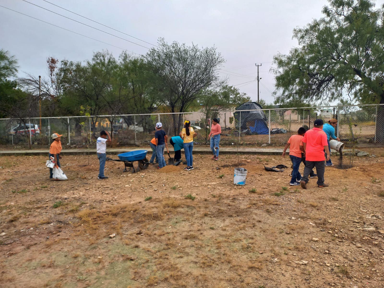 Éxito en la Campaña de Reforestación de la Primaria Miguel Hidalgo en el Ejido Calles, Municipio de Acuña