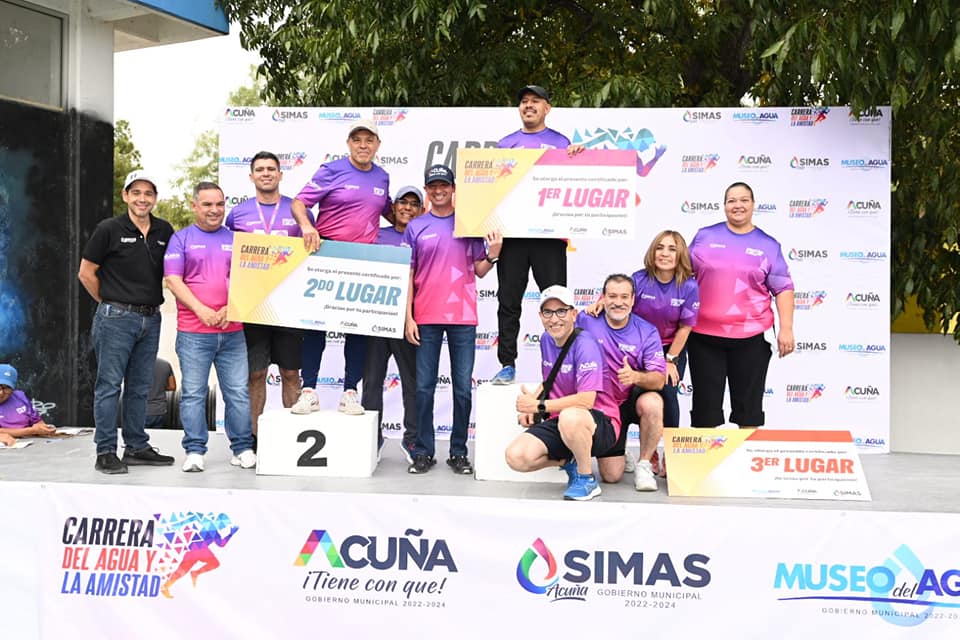 PARTICIPAN 1,030 CORREDORES EN LA OCTAVA EDICIÓN DE LA CARRERA DEL AGUA Y LA AMISTAD, CON UNA BOLSA DE 200 MIL PESOS EN PREMIOS