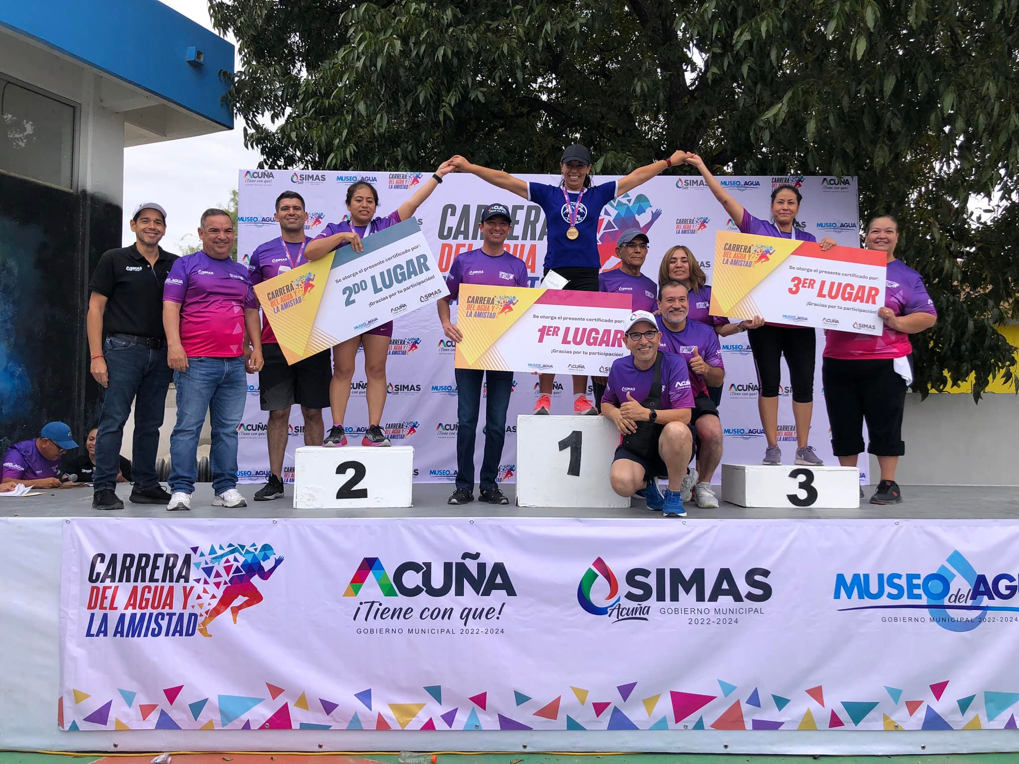 UNA GRAN FIESTA DEPORTIVA LA CARRERA DEL AGUA Y LA AMISTAD 2023