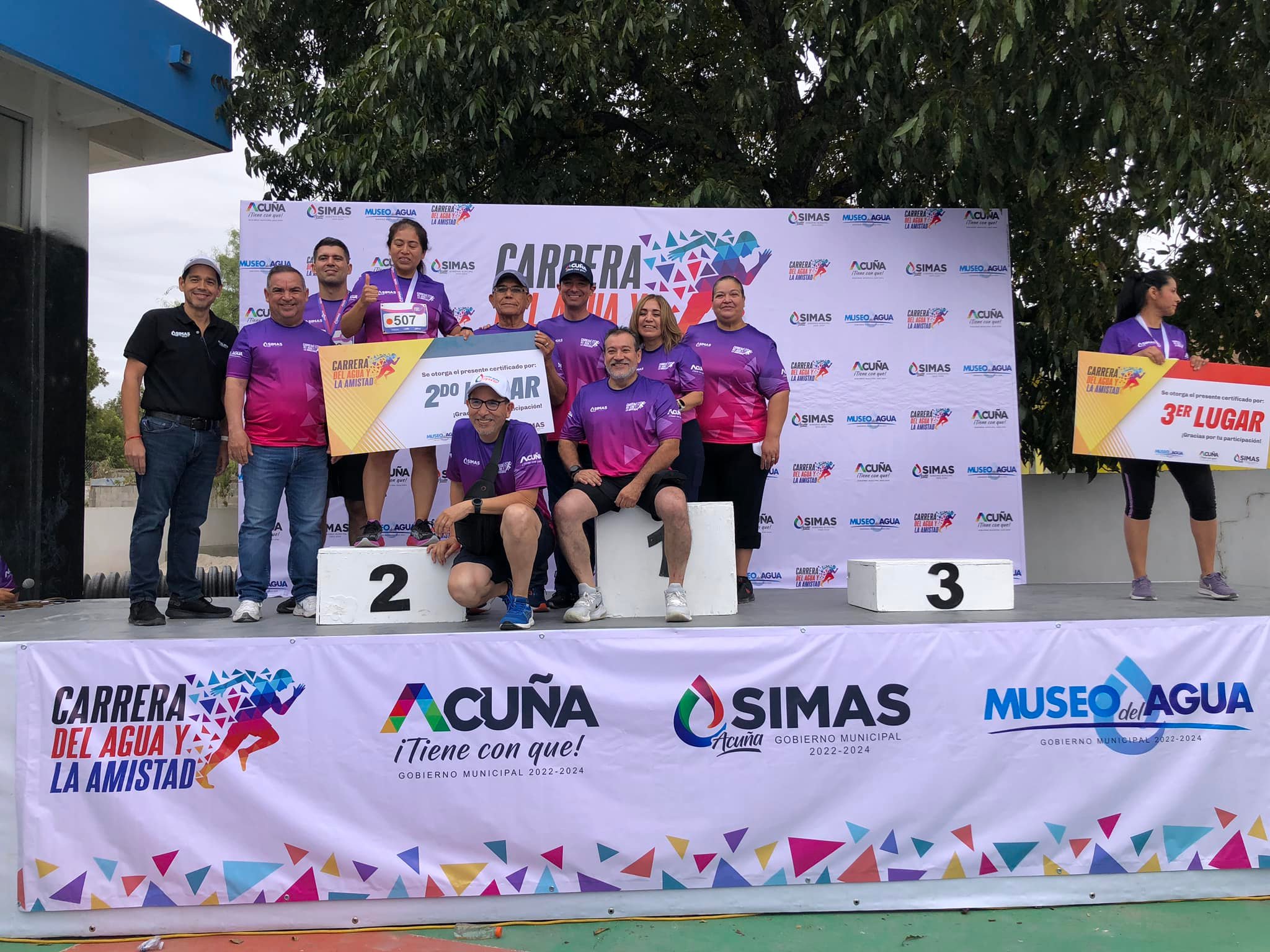 UNA GRAN FIESTA DEPORTIVA LA CARRERA DEL AGUA Y LA AMISTAD 2023