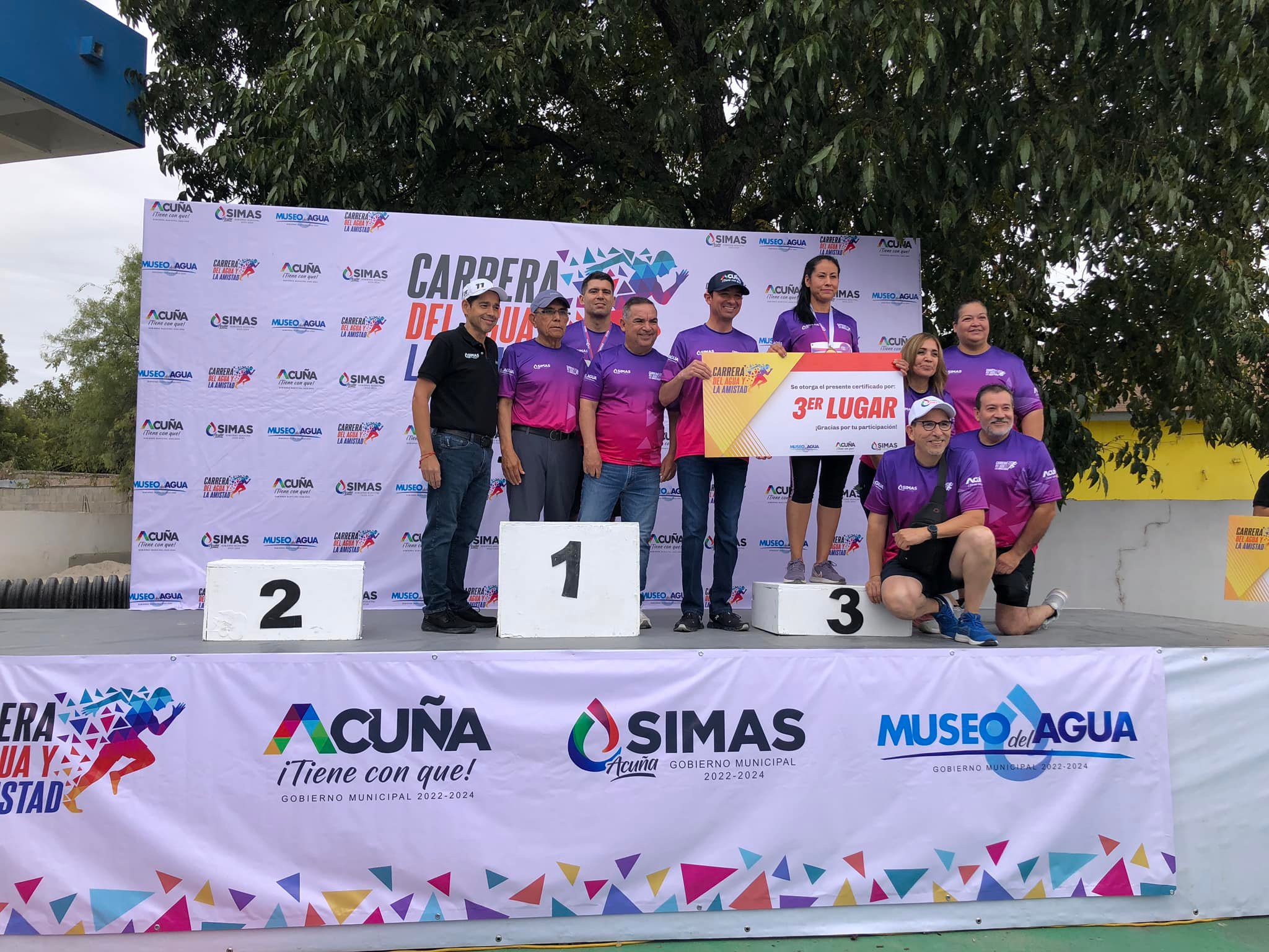 UNA GRAN FIESTA DEPORTIVA LA CARRERA DEL AGUA Y LA AMISTAD 2023