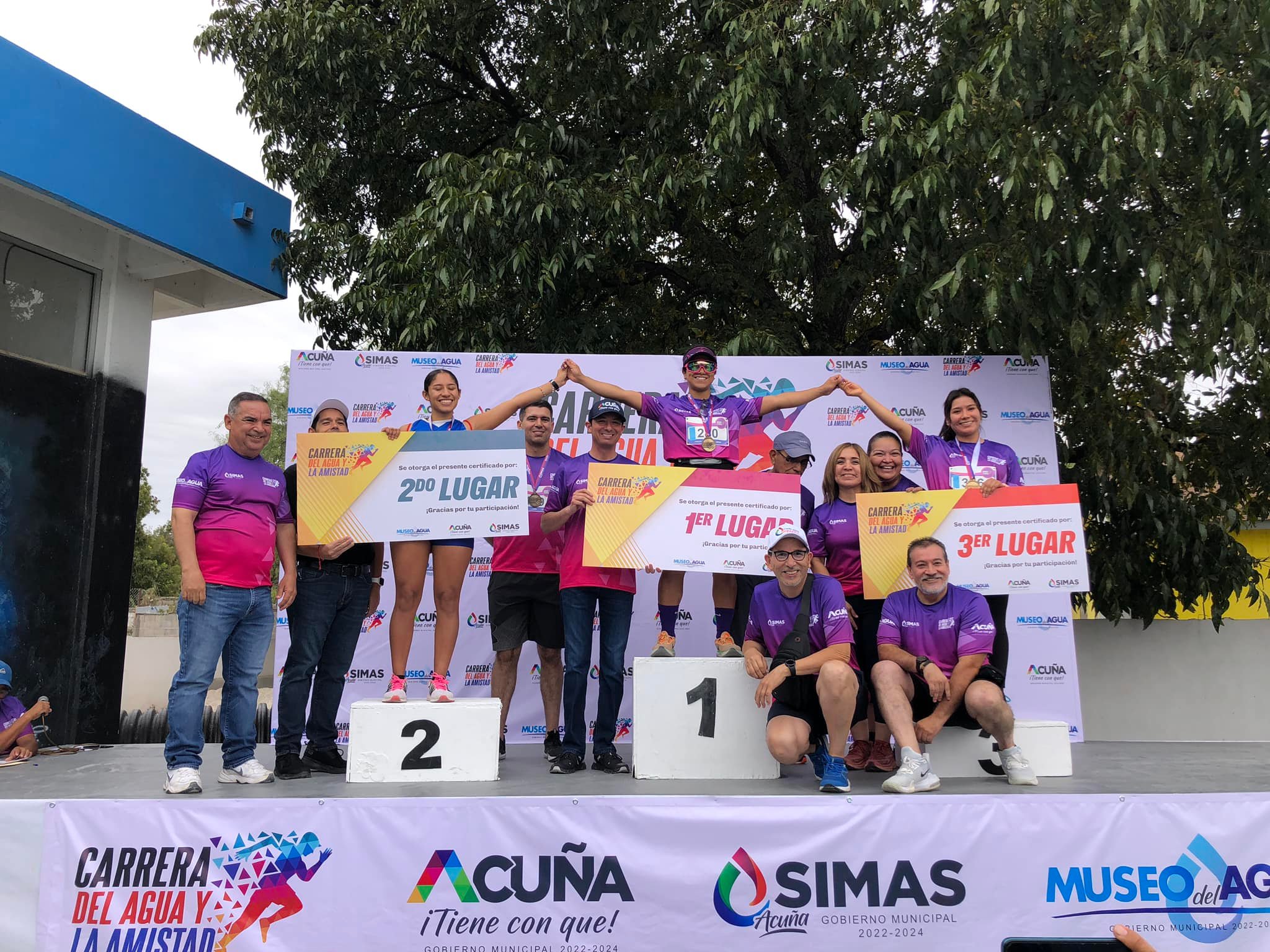 UNA GRAN FIESTA DEPORTIVA LA CARRERA DEL AGUA Y LA AMISTAD 2023