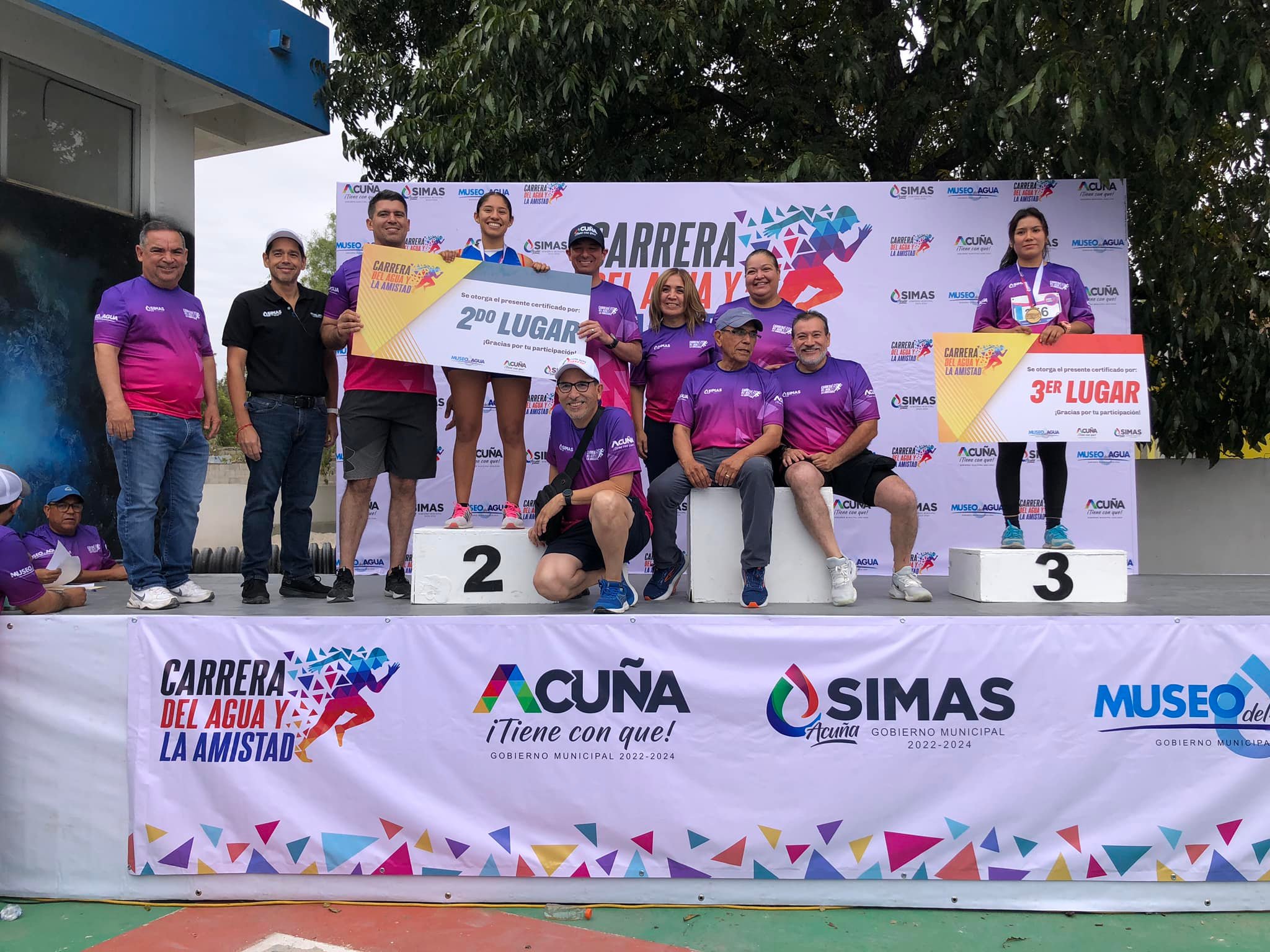 UNA GRAN FIESTA DEPORTIVA LA CARRERA DEL AGUA Y LA AMISTAD 2023