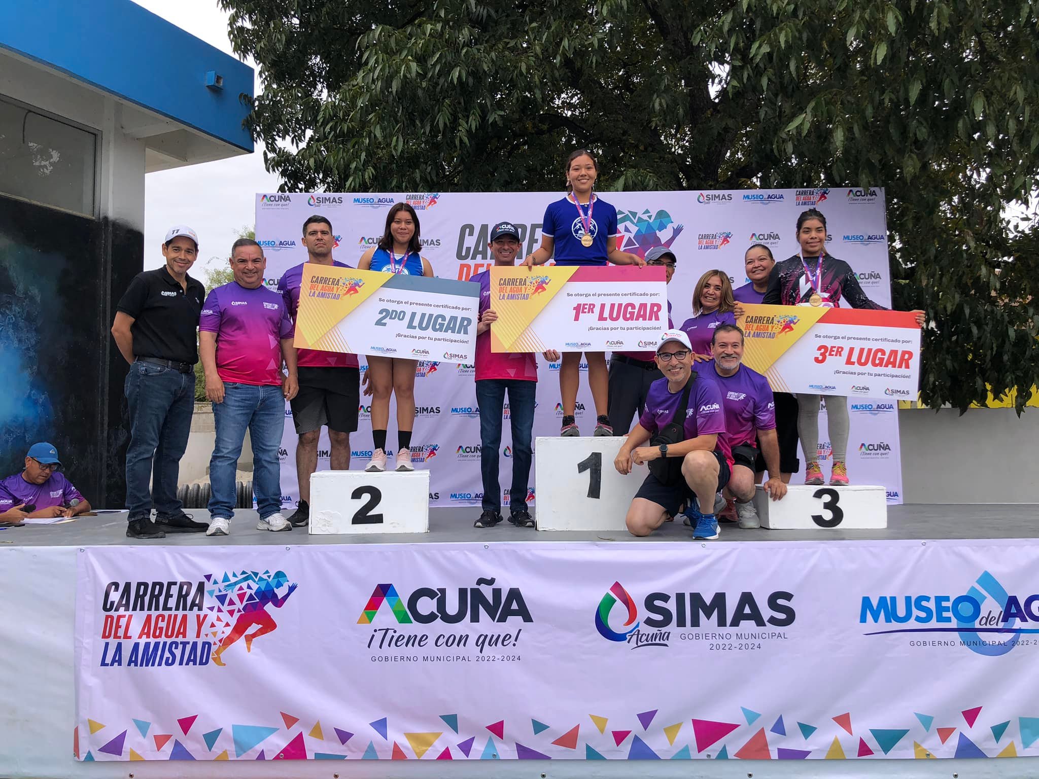 UNA GRAN FIESTA DEPORTIVA LA CARRERA DEL AGUA Y LA AMISTAD 2023