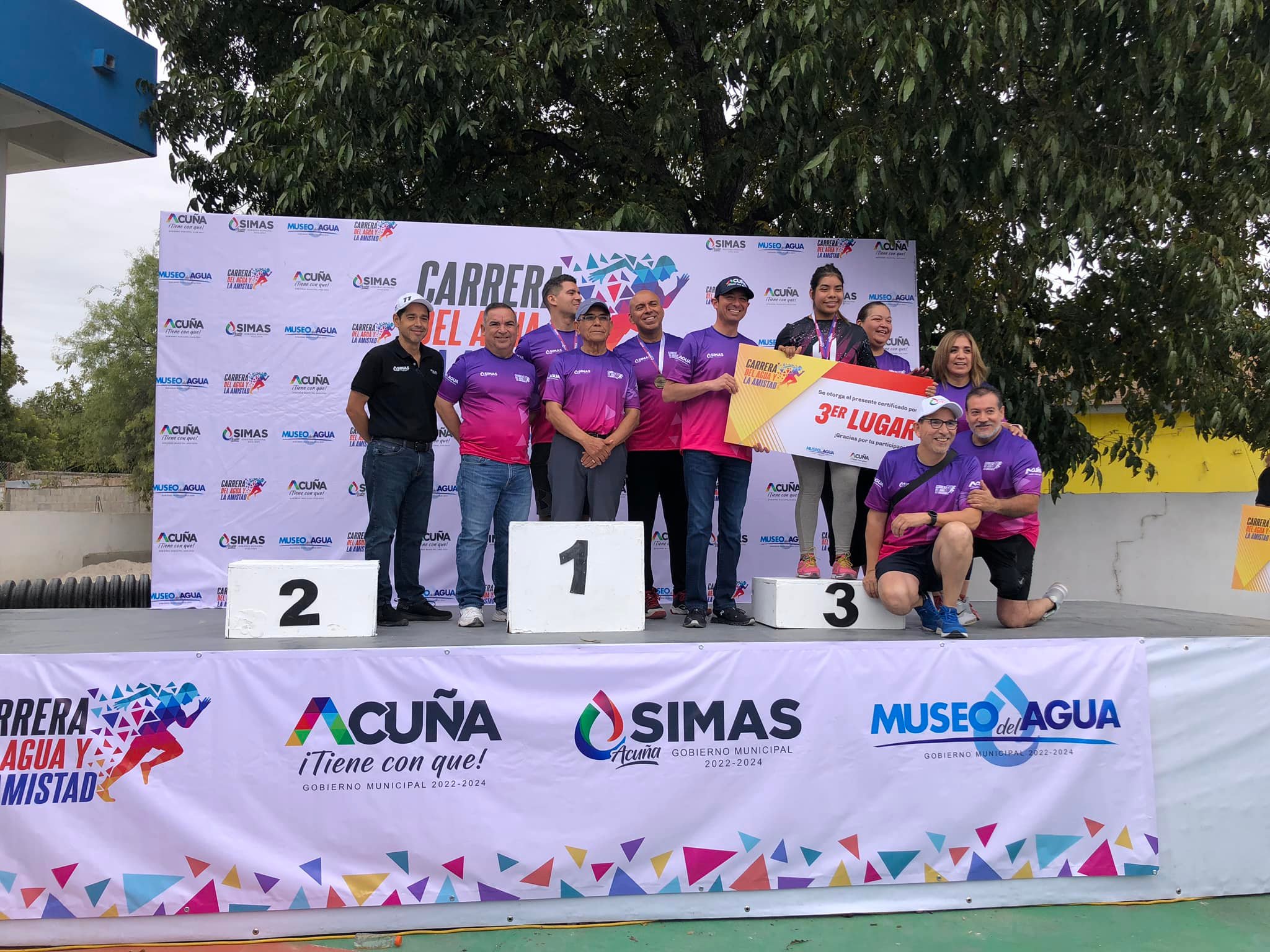 UNA GRAN FIESTA DEPORTIVA LA CARRERA DEL AGUA Y LA AMISTAD 2023