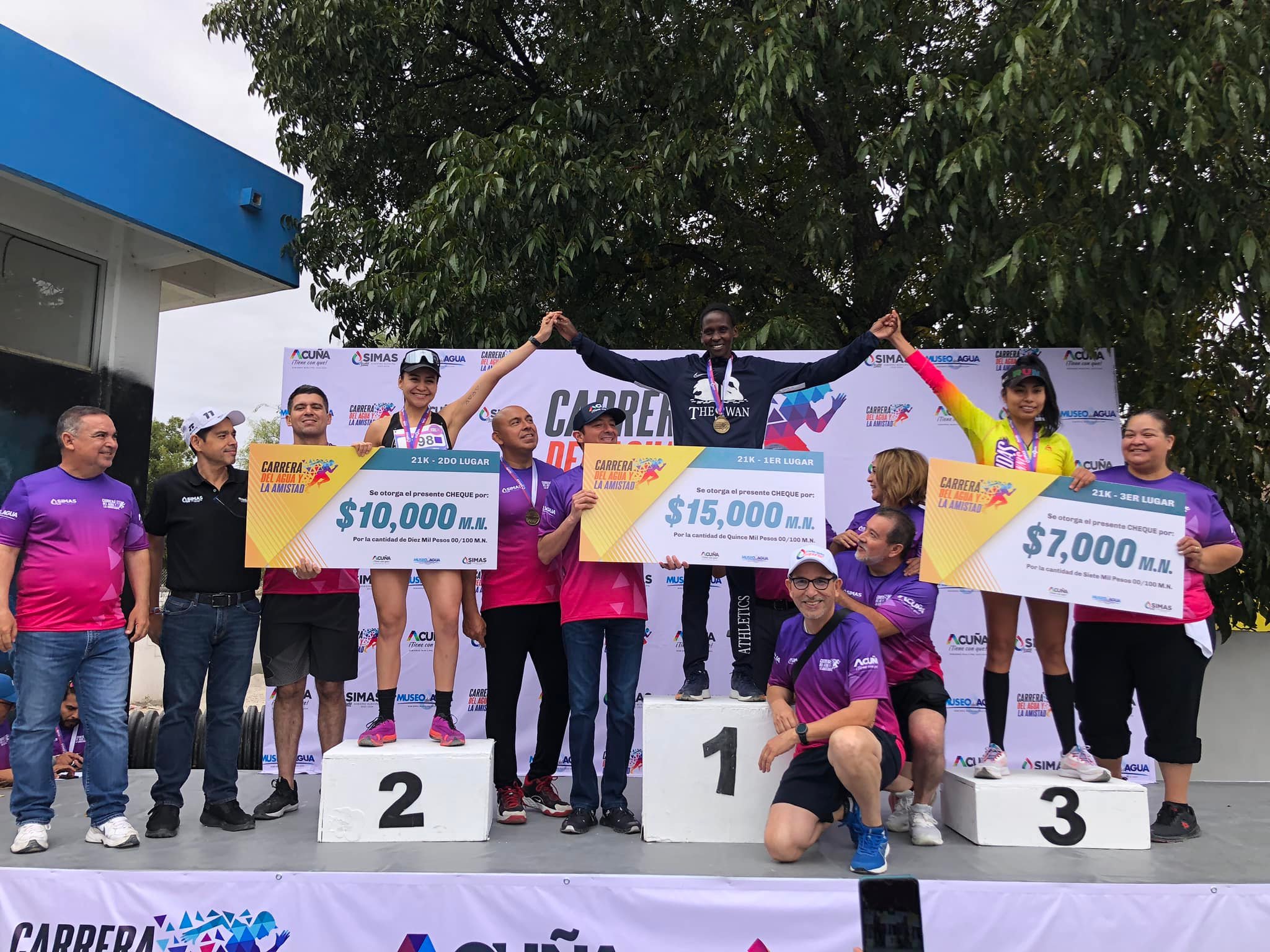 UNA GRAN FIESTA DEPORTIVA LA CARRERA DEL AGUA Y LA AMISTAD 2023