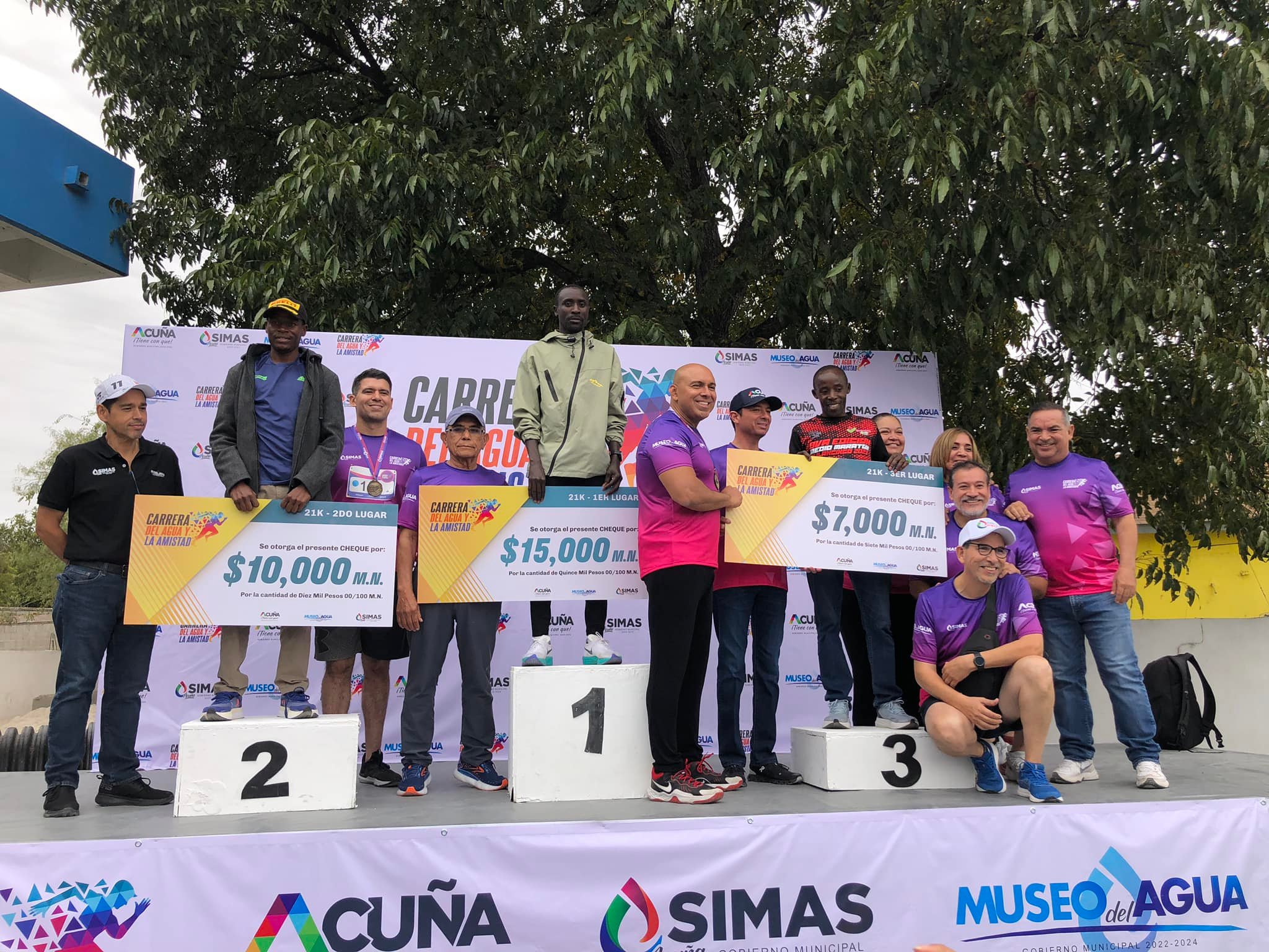 UNA GRAN FIESTA DEPORTIVA LA CARRERA DEL AGUA Y LA AMISTAD 2023