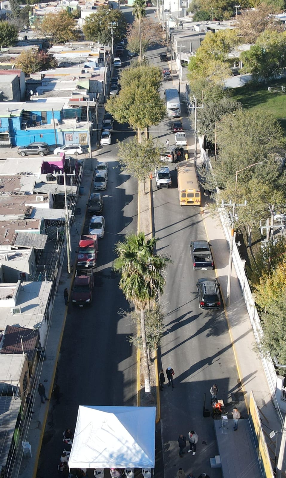 CERRANDO FUERTE EL SEGUNDO AÑO DE GOBIERNO ENTREGAN OBRA DE PAVIMENTACIÓN EN FRACCIONAMIENTO LOS REALES